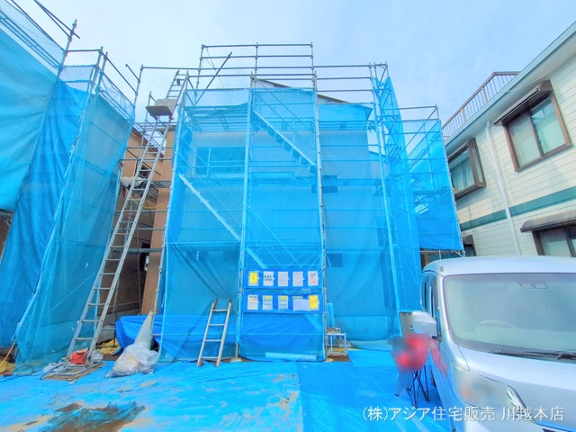 埼玉県川越市大字的場の新築戸建て上棟写真 2025年6月5日撮影