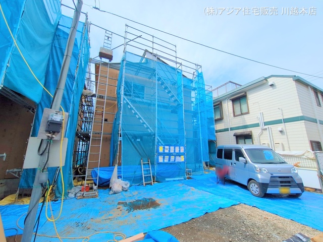 埼玉県川越市大字的場の新築戸建て上棟写真 2025年6月5日撮影
