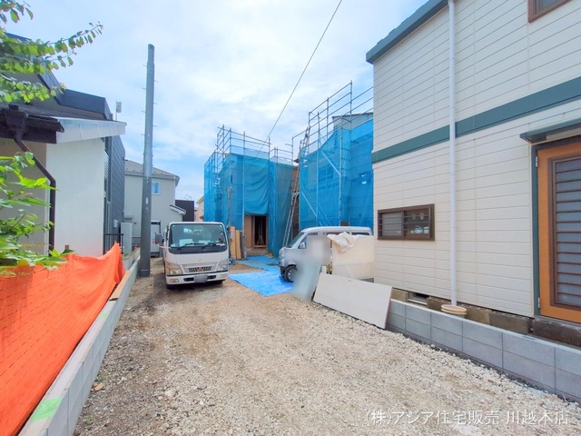 埼玉県川越市大字的場の新築戸建て上棟写真 2025年6月5日撮影