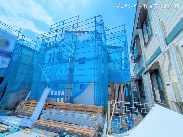 埼玉県川越市大字的場の新築戸建てシート写真 2025年6月26日撮影