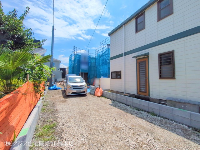 埼玉県川越市大字的場の新築戸建てシート写真 2025年6月26日撮影