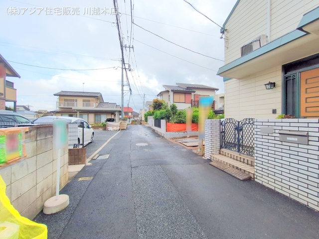 埼玉県川越市大字的場の新築戸建て外構写真 2025年7月13日撮影