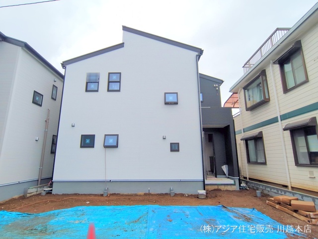 埼玉県川越市大字的場の新築戸建て外構写真 2025年7月13日撮影
