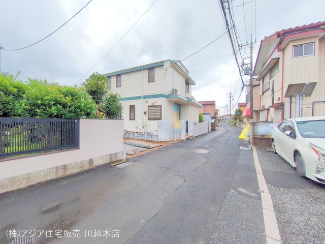埼玉県川越市大字的場の新築戸建て外構写真 2025年7月13日撮影
