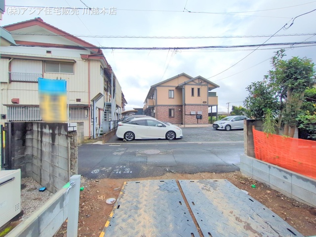 埼玉県川越市大字的場の新築戸建て外構写真 2025年7月13日撮影