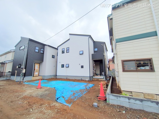 埼玉県川越市大字的場の新築戸建て外構写真 2025年7月13日撮影