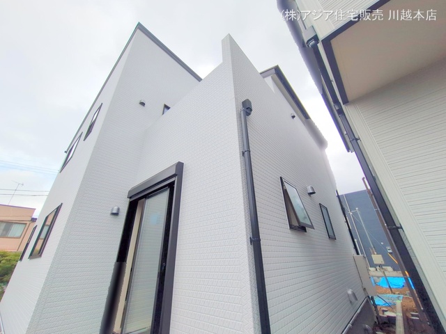 埼玉県川越市大字的場の新築戸建て外構写真 2025年7月13日撮影