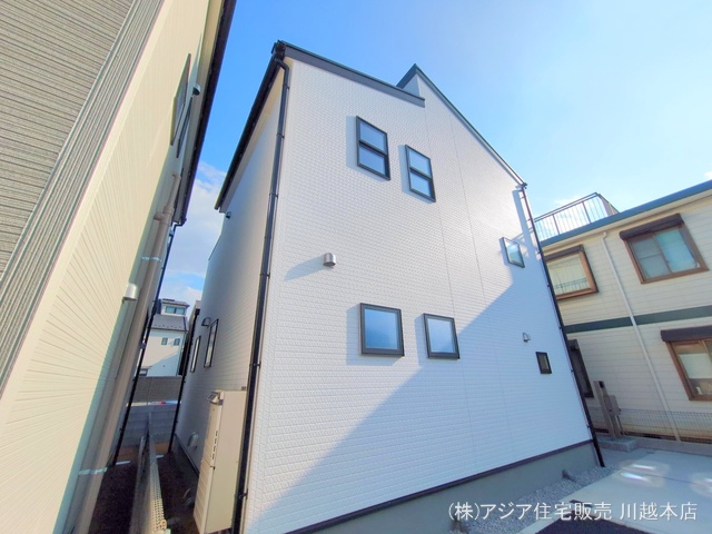 埼玉県川越市大字的場の新築戸建て完成写真 2025年8月14日撮影