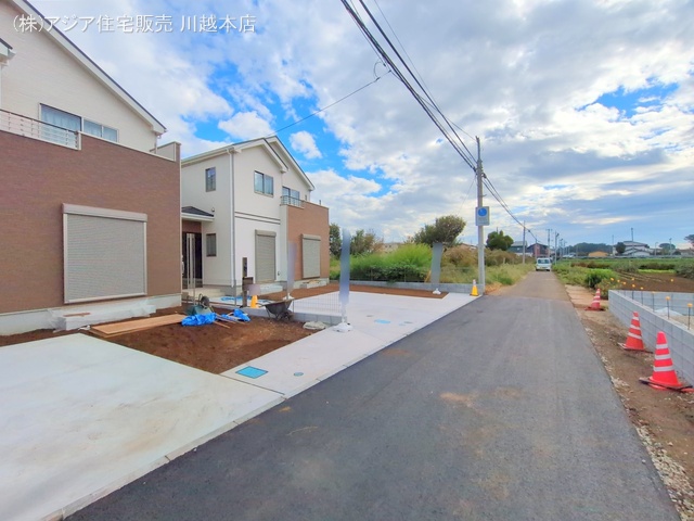 埼玉県狭山市大字東三ツ木の新築戸建て完成写真 2025年10月5日撮影