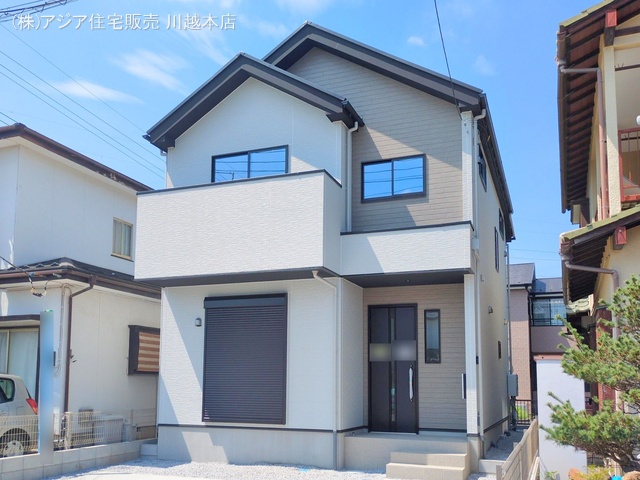 埼玉県川越市南大塚5丁目の新築戸建て完成写真 2025年8月28日撮影