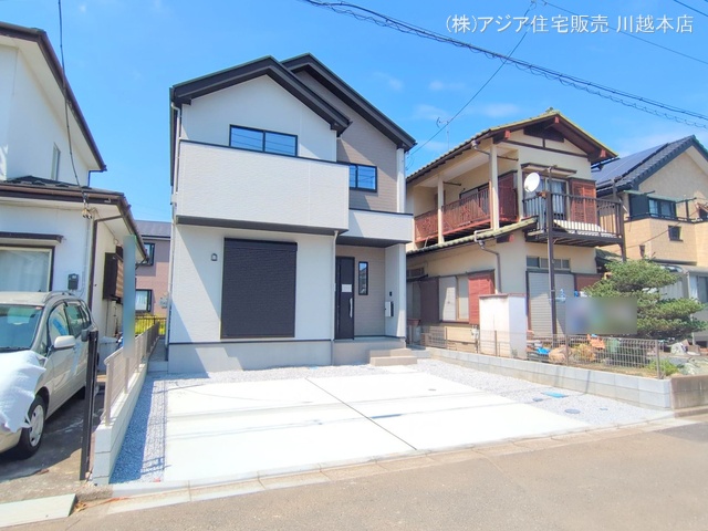 埼玉県川越市南大塚5丁目の新築戸建て完成写真 2025年8月28日撮影