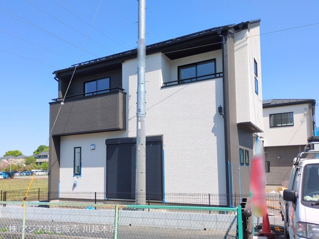 埼玉県川越市小仙波町２丁目の新築戸建て外構写真 2025年4月20日撮影