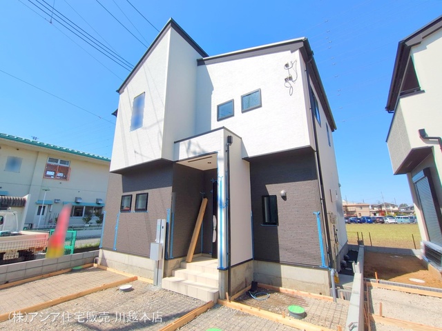埼玉県川越市小仙波町２丁目の新築戸建て外構写真 2025年4月20日撮影
