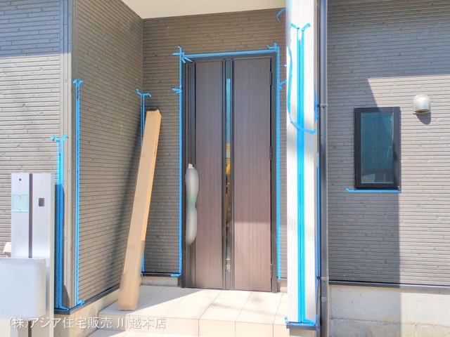 埼玉県川越市小仙波町２丁目の新築戸建て外構写真 2025年4月20日撮影