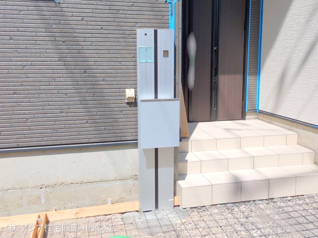 埼玉県川越市小仙波町２丁目の新築戸建て外構写真 2025年4月20日撮影