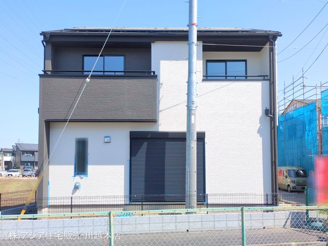 埼玉県川越市小仙波町２丁目の新築戸建て外構写真 2025年4月20日撮影