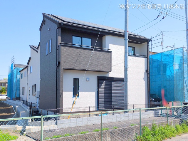 埼玉県川越市小仙波町２丁目の新築戸建て外構写真 2025年4月20日撮影