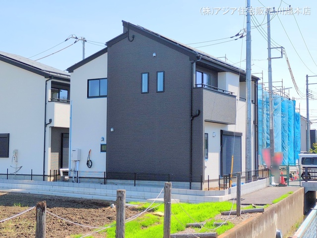 埼玉県川越市小仙波町２丁目の新築戸建て外構写真 2025年4月20日撮影
