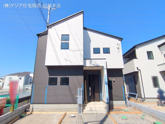 埼玉県川越市小仙波町２丁目の新築戸建て外構写真 2025年4月20日撮影