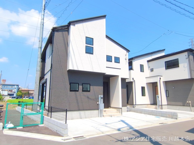埼玉県川越市小仙波町２丁目の新築戸建て完成写真 2025年7月24日撮影