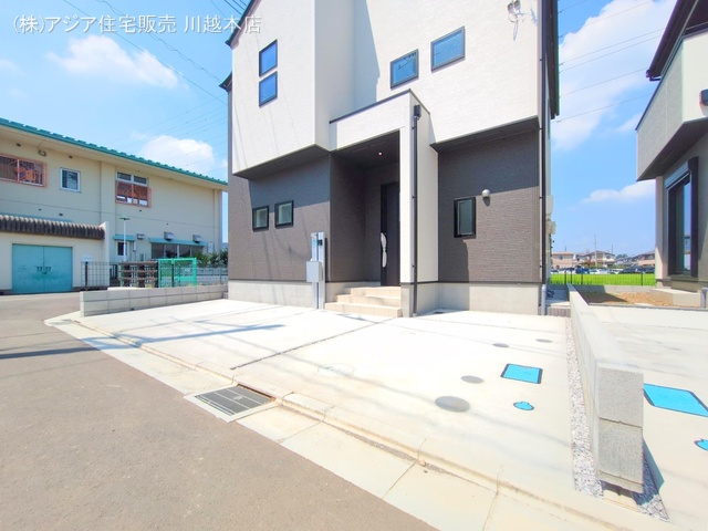 埼玉県川越市小仙波町２丁目の新築戸建て完成写真 2025年7月24日撮影