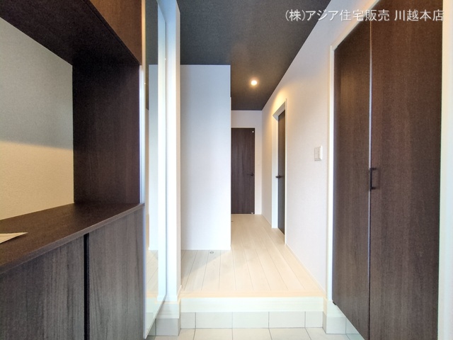 埼玉県川越市小仙波町２丁目の新築戸建て玄関写真 2025年9月3日撮影