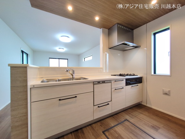 埼玉県川越市小仙波町２丁目の新築戸建てキッチン写真 2025年9月3日撮影