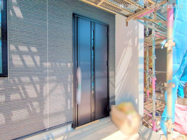 埼玉県川越市小仙波町２丁目の新築戸建てシート写真 2025年4月20日撮影