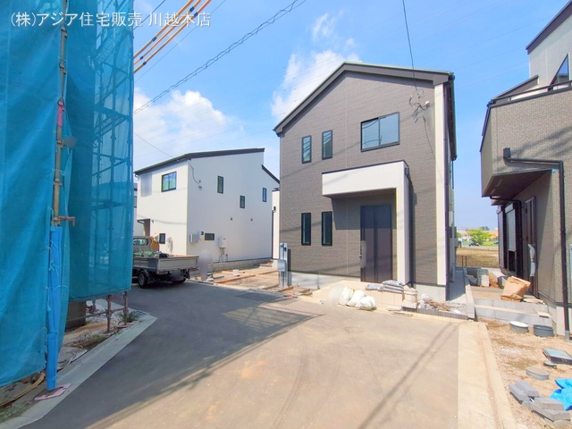 埼玉県川越市小仙波町２丁目の新築戸建て外構写真 2025年5月14日撮影
