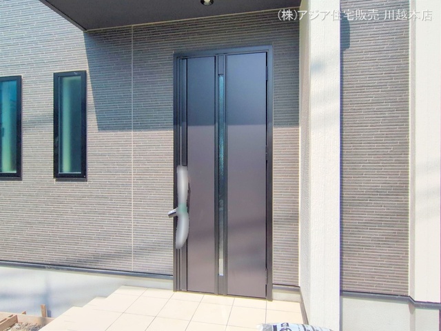 埼玉県川越市小仙波町２丁目の新築戸建て外構写真 2025年5月14日撮影