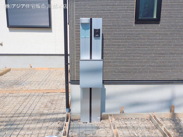 埼玉県川越市小仙波町２丁目の新築戸建て外構写真 2025年5月14日撮影