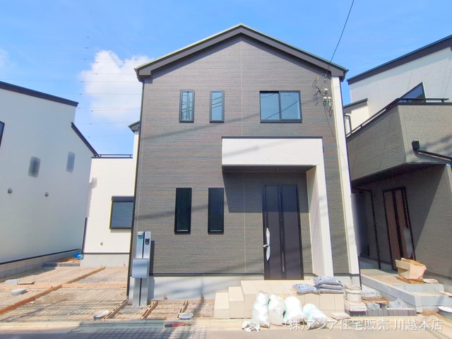 埼玉県川越市小仙波町２丁目の新築戸建て外構写真 2025年5月14日撮影