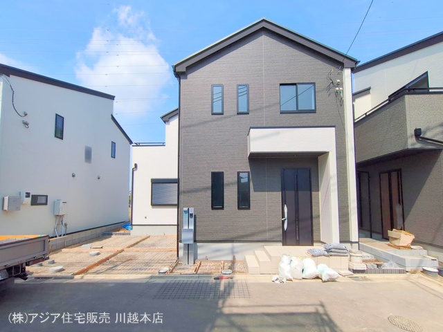埼玉県川越市小仙波町２丁目の新築戸建て外構写真 2025年5月14日撮影