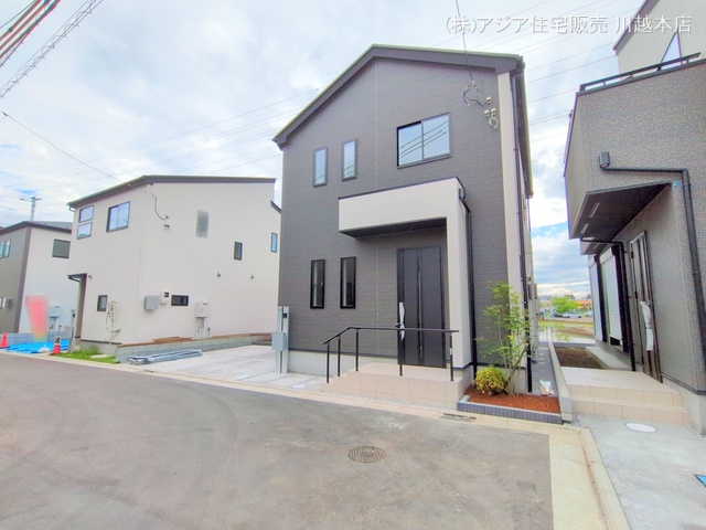 埼玉県川越市小仙波町２丁目の新築戸建て完成写真 2025年6月3日撮影