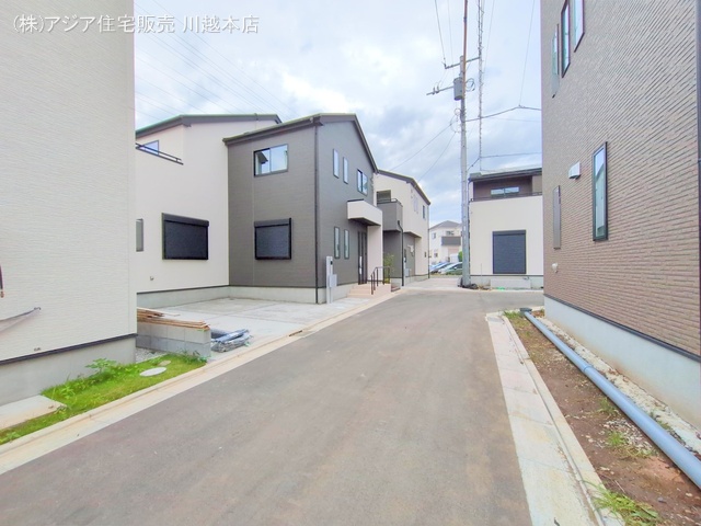 埼玉県川越市小仙波町２丁目の新築戸建て完成写真 2025年6月3日撮影