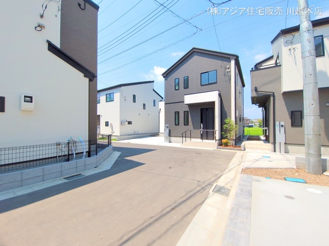 埼玉県川越市小仙波町２丁目の新築戸建て完成写真 2025年7月24日撮影