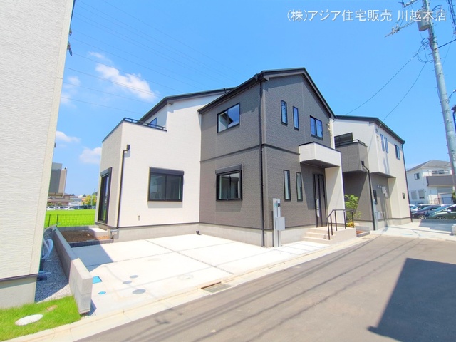 埼玉県川越市小仙波町２丁目の新築戸建て完成写真 2025年7月24日撮影