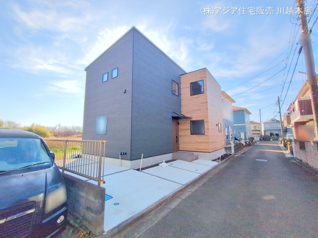 埼玉県川越市大字的場の新築戸建て外構写真 2025年12月22日撮影