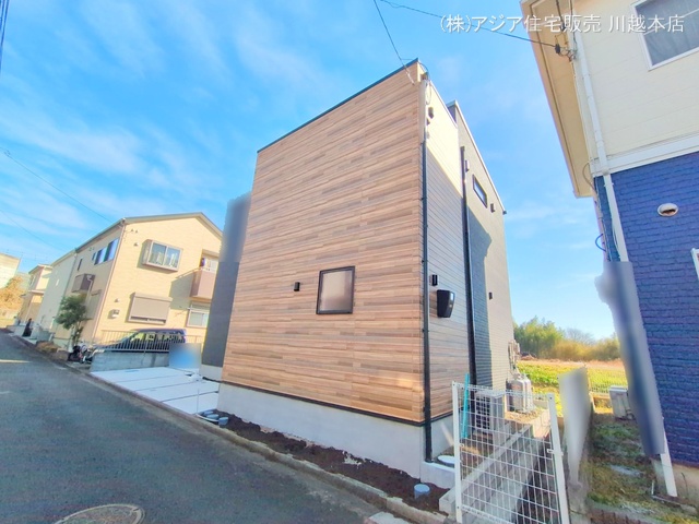 埼玉県川越市大字的場の新築戸建て外構写真 2025年12月22日撮影