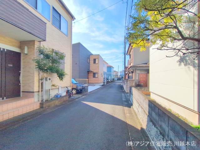 埼玉県川越市大字的場の新築戸建て外構写真 2025年12月22日撮影