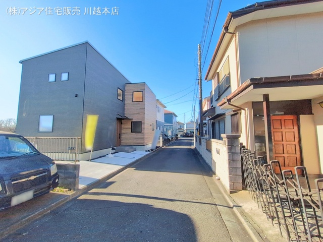 埼玉県川越市大字的場の新築戸建て外構写真 2026年1月21日撮影