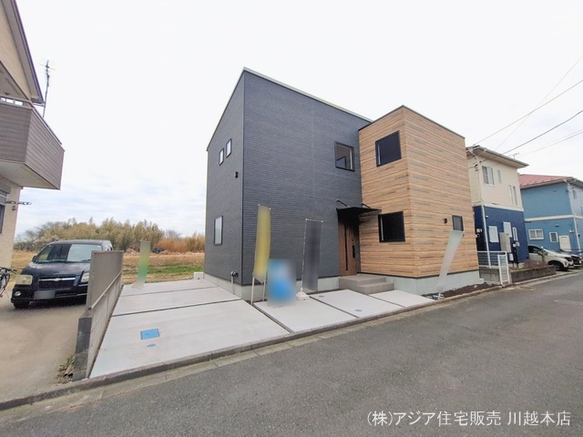 埼玉県川越市大字的場の新築戸建て外構写真 2026年2月16日撮影