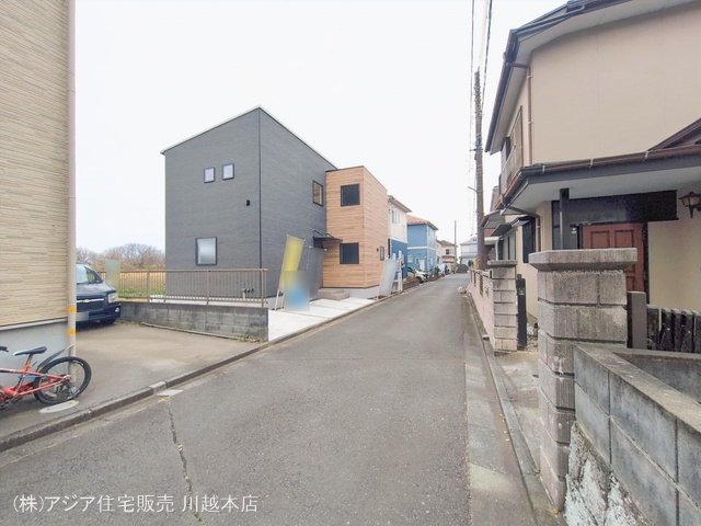 埼玉県川越市大字的場の新築戸建て外構写真 2026年2月16日撮影