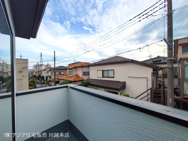 埼玉県坂戸市千代田２丁目の新築戸建てバルコニー写真 2025年9月17日撮影