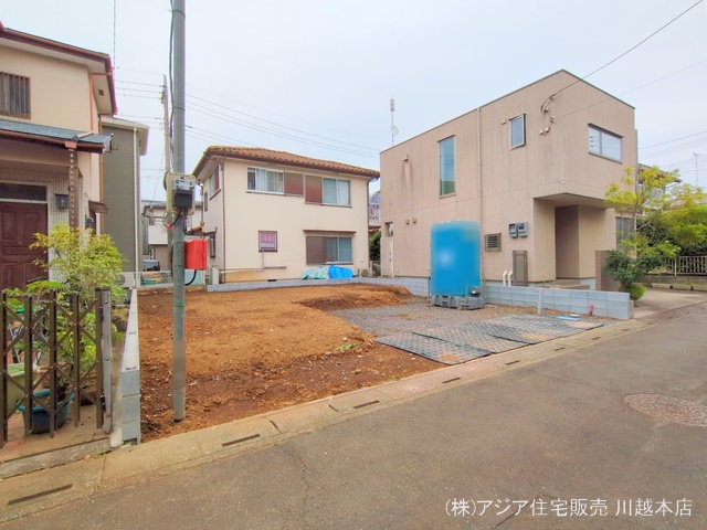 埼玉県坂戸市千代田２丁目の新築戸建て更地・土地写真 2025年5月25日撮影