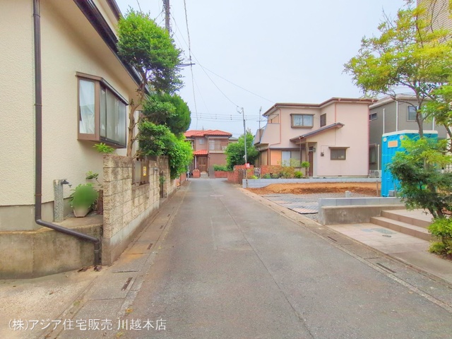 埼玉県坂戸市千代田２丁目の新築戸建て更地・土地写真 2025年5月25日撮影