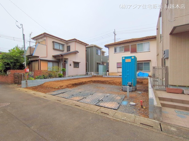 埼玉県坂戸市千代田２丁目の新築戸建て更地・土地写真 2025年5月25日撮影