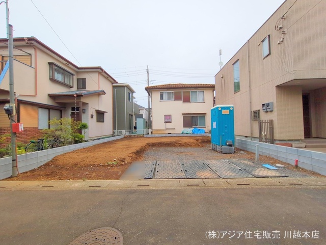 埼玉県坂戸市千代田２丁目の新築戸建て更地・土地写真 2025年5月25日撮影