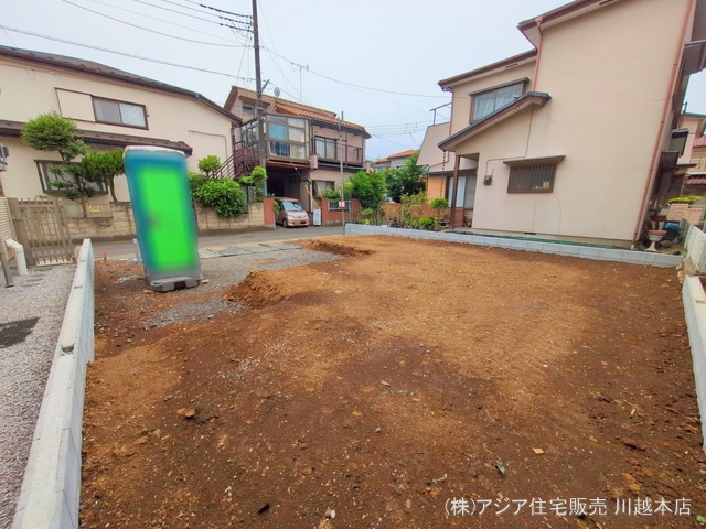 埼玉県坂戸市千代田２丁目の新築戸建て更地・土地写真 2025年5月25日撮影