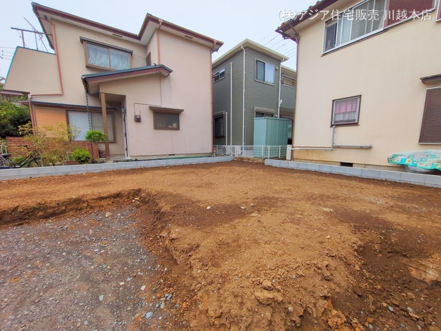 埼玉県坂戸市千代田２丁目の新築戸建て更地・土地写真 2025年5月25日撮影